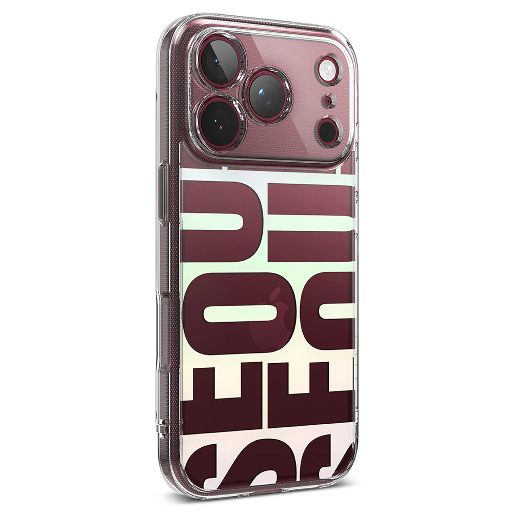 Case for Apple iPhone 18 Pro Max / 17 Pro Max, Ringke, Fusion Seoul, Burgundy