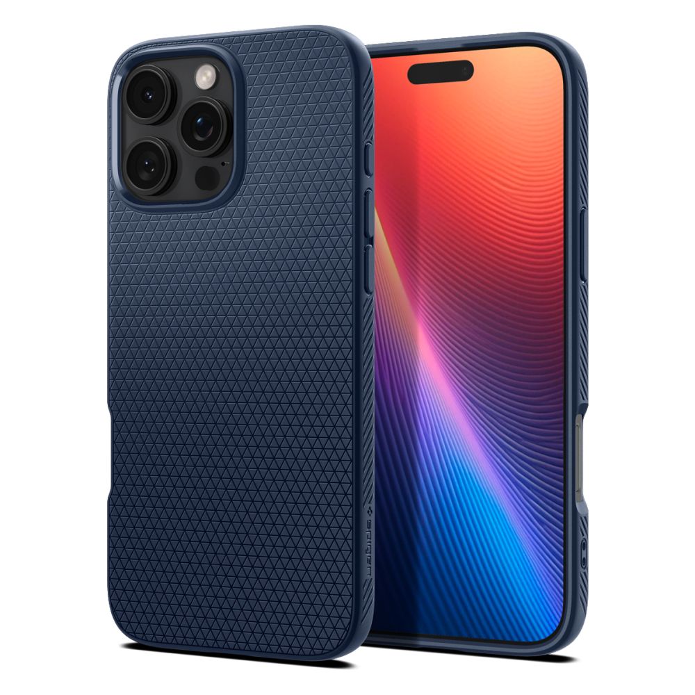 Case for Apple iPhone 16 Pro, Spigen, Liquid Air, Blue ACS08118