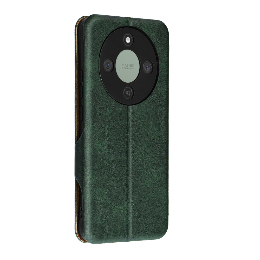Case for Honor Magic8 Lite, Techsuit, Safe Wallet Plus, Green