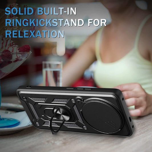 Case for Honor Magic8 Pro, Techsuit, CamShield, Rose Gold