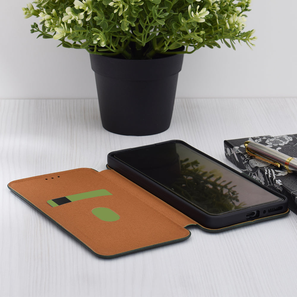 Case for Honor X5c Plus, Techsuit, Safe Wallet Plus, Green