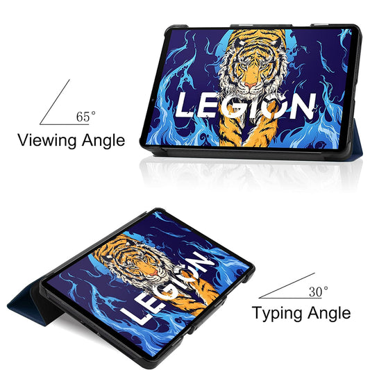 Case for Lenovo Legion Y700 (Gen 5), Techsuit, FoldPro, Blue