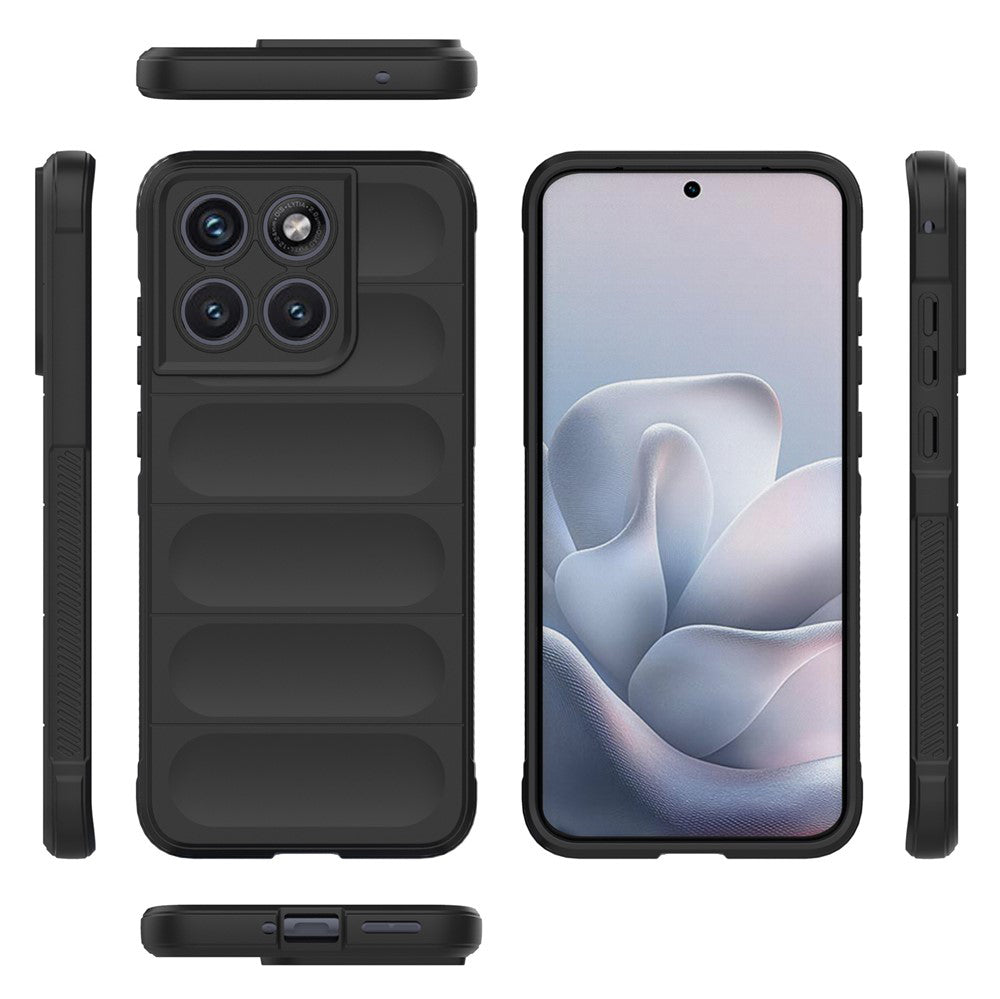 Case for Motorola Edge 70 Fusion, Techsuit, Magic Shield, Black