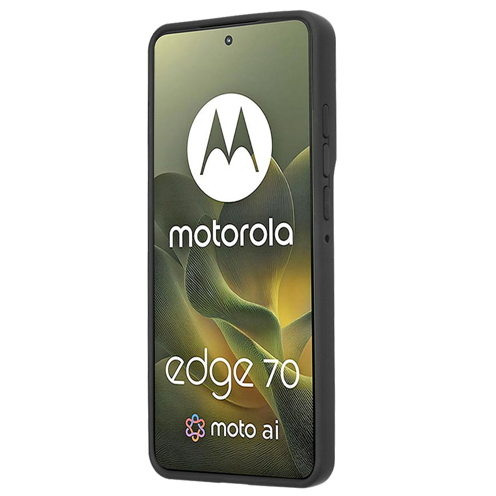 Case for Motorola Edge 70, Techsuit, Glinth, Black