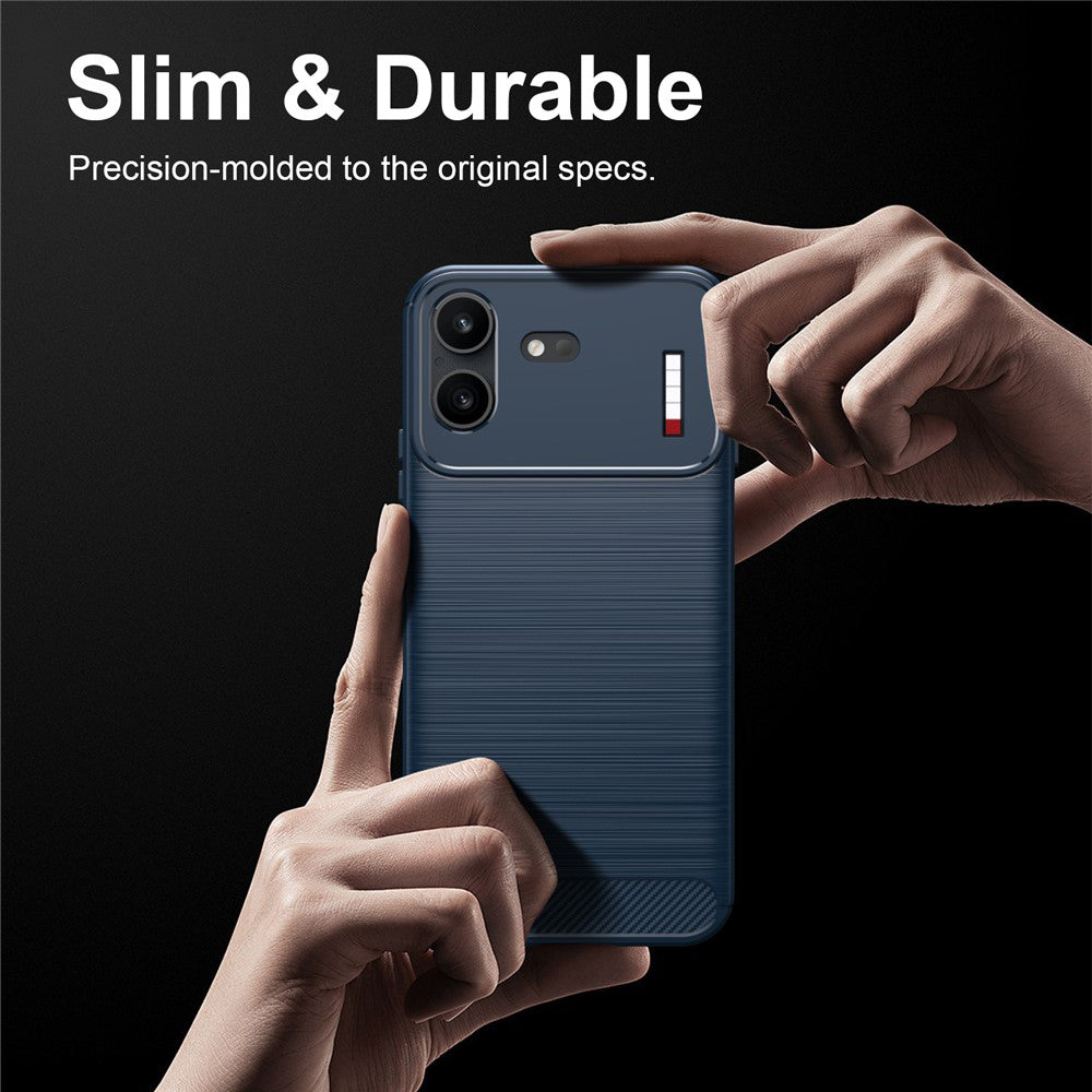 Case for Nothing Phone (4b), Techsuit, Carbon, Blue