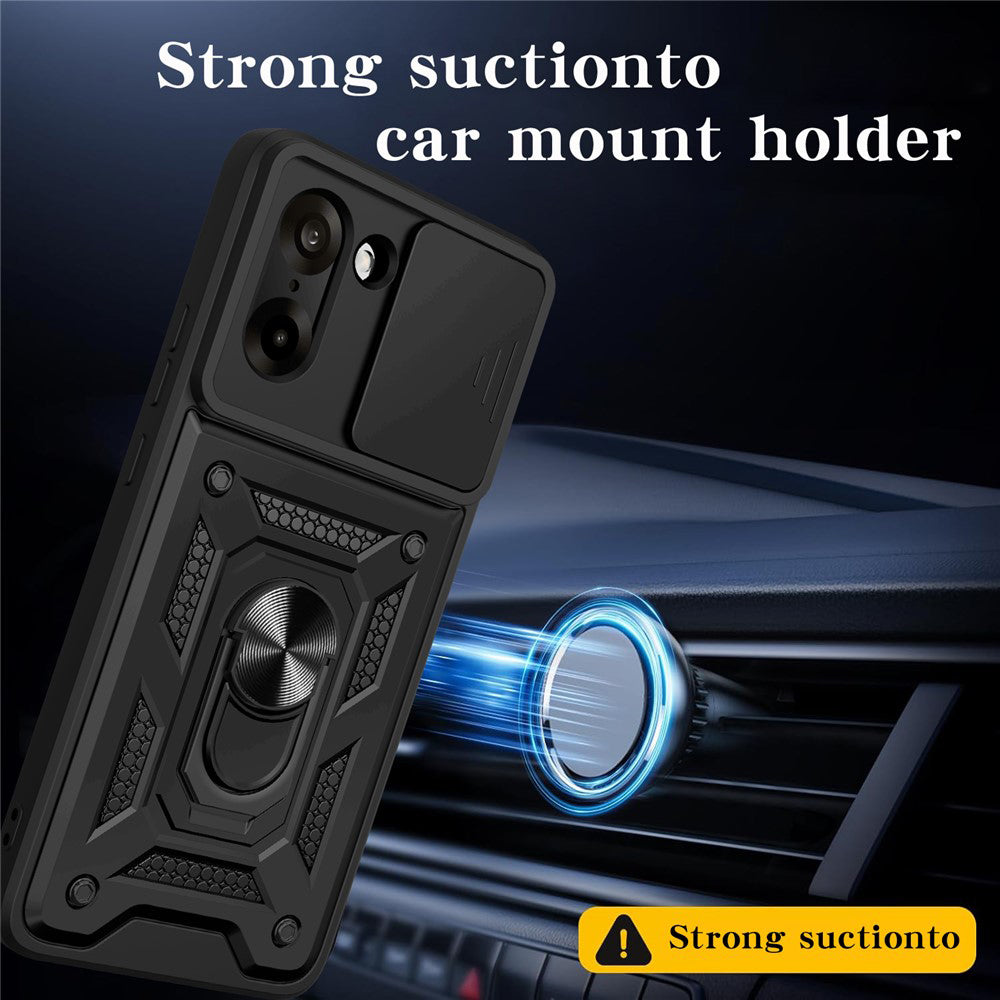 Case for OnePlus Nord CE5, Techsuit, CamShield, Black