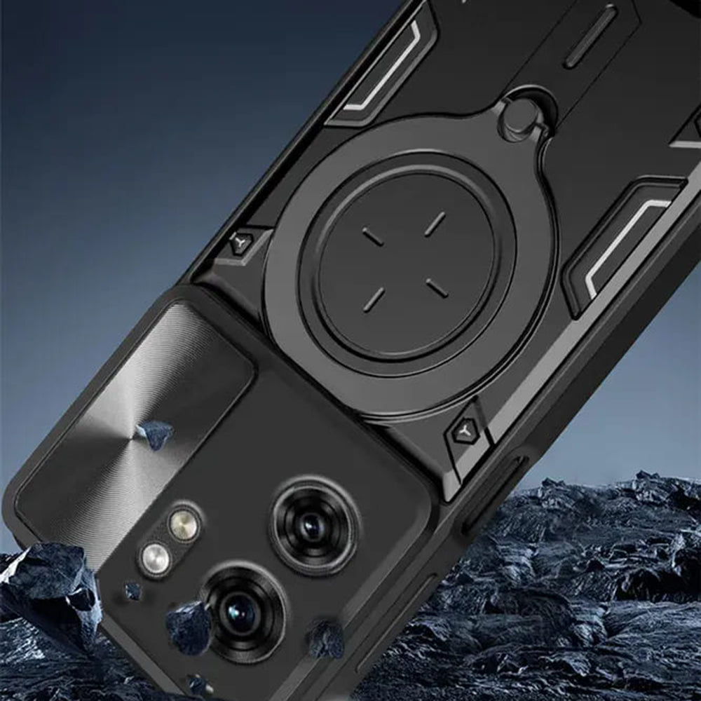 Case for Oppo A6 Pro 5G / A6 Pro 4G, Techsuit, CamGuard Pro, Black