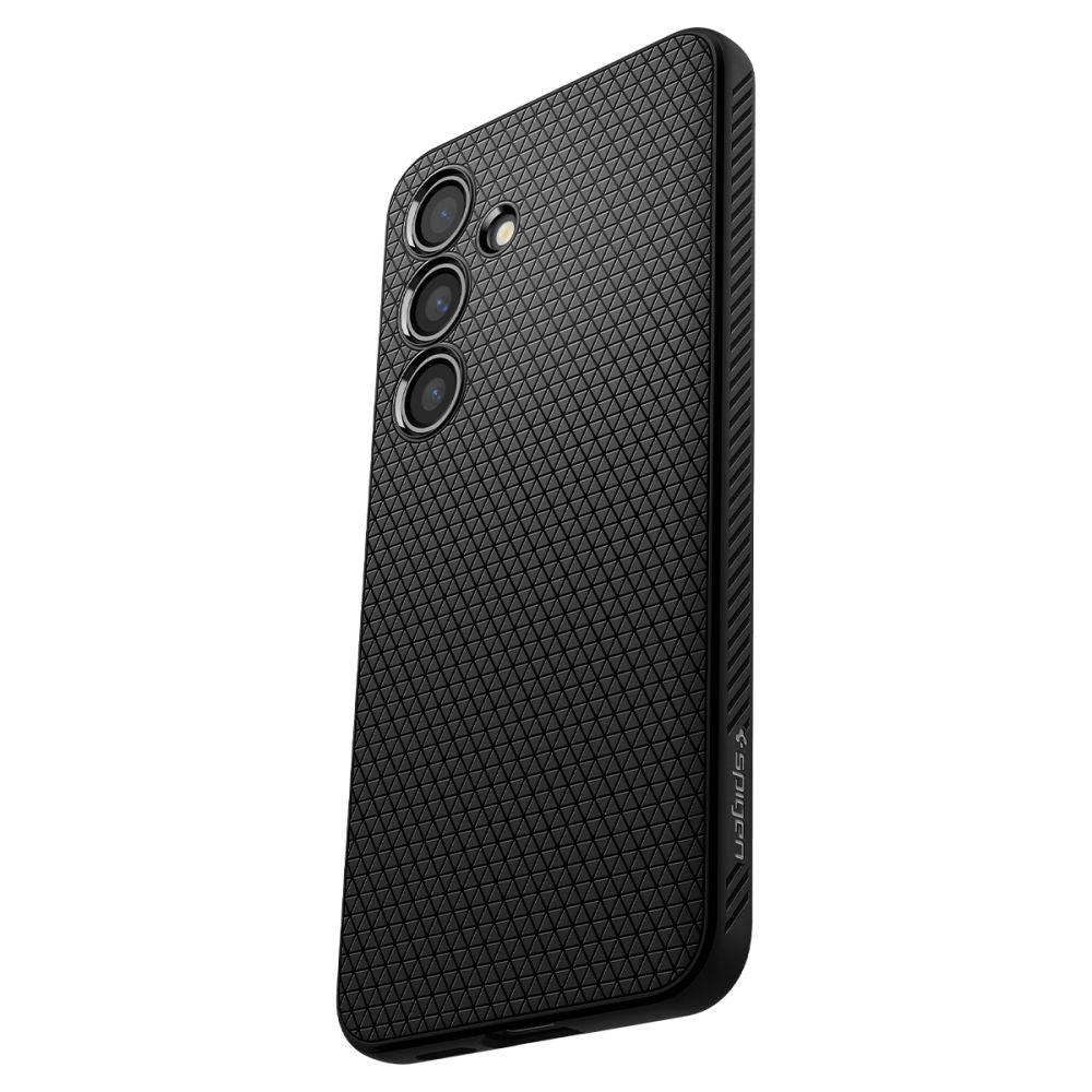 Case for Samsung Galaxy S24 S921, Spigen, Liquid Air, Black ACS07347