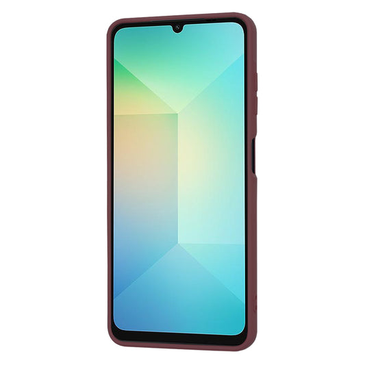 Case for Samsung Galaxy A06 A065, Techsuit, SoftFlex, Burgundy