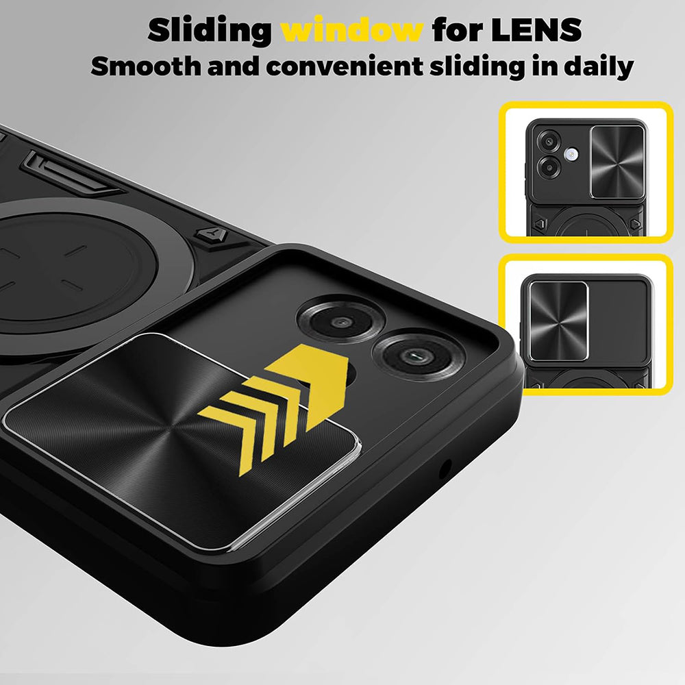 Case for Samsung Galaxy A07 4G A075, Techsuit, CamGuard Pro, Blue