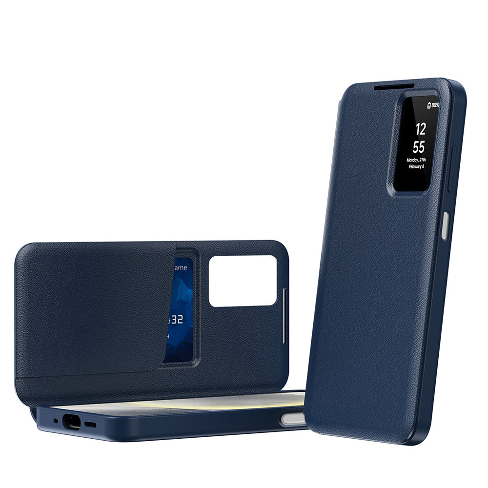 Case for Samsung Galaxy A18 5G A186 / A18 4G A185 / F17 / M17 / A17 4G A175, Techsuit, SmartView, Blue