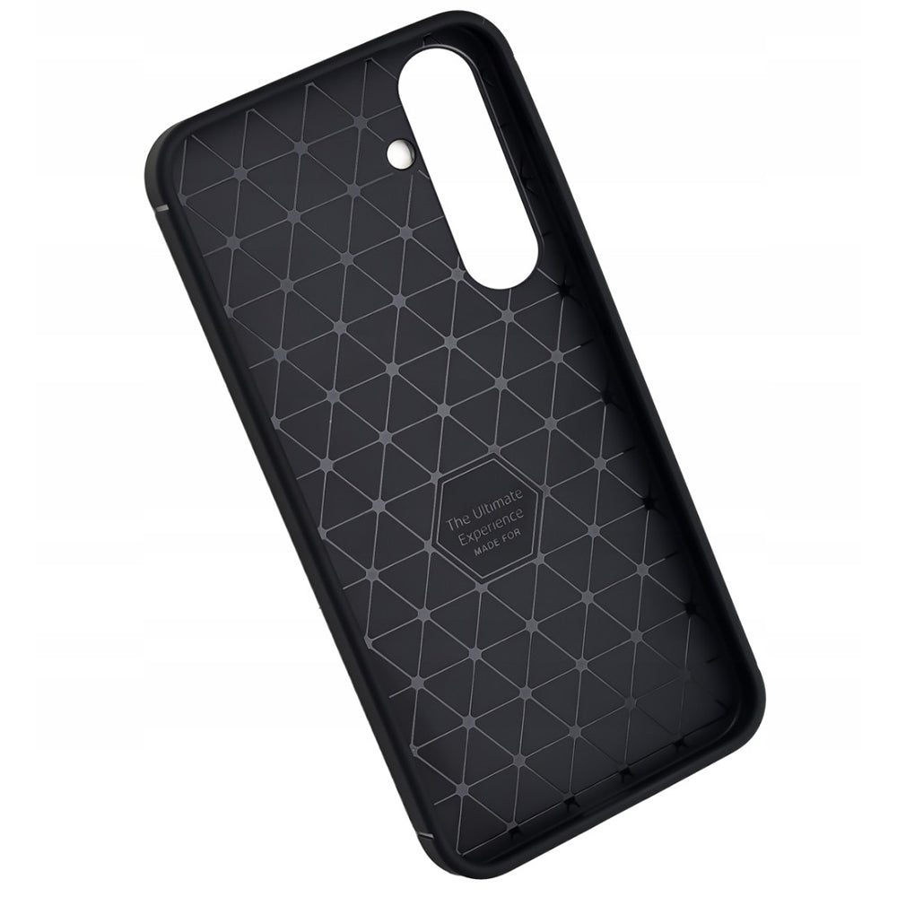 Case for Samsung Galaxy A17 5G A176, Techsuit, CarbonFiber, Black
