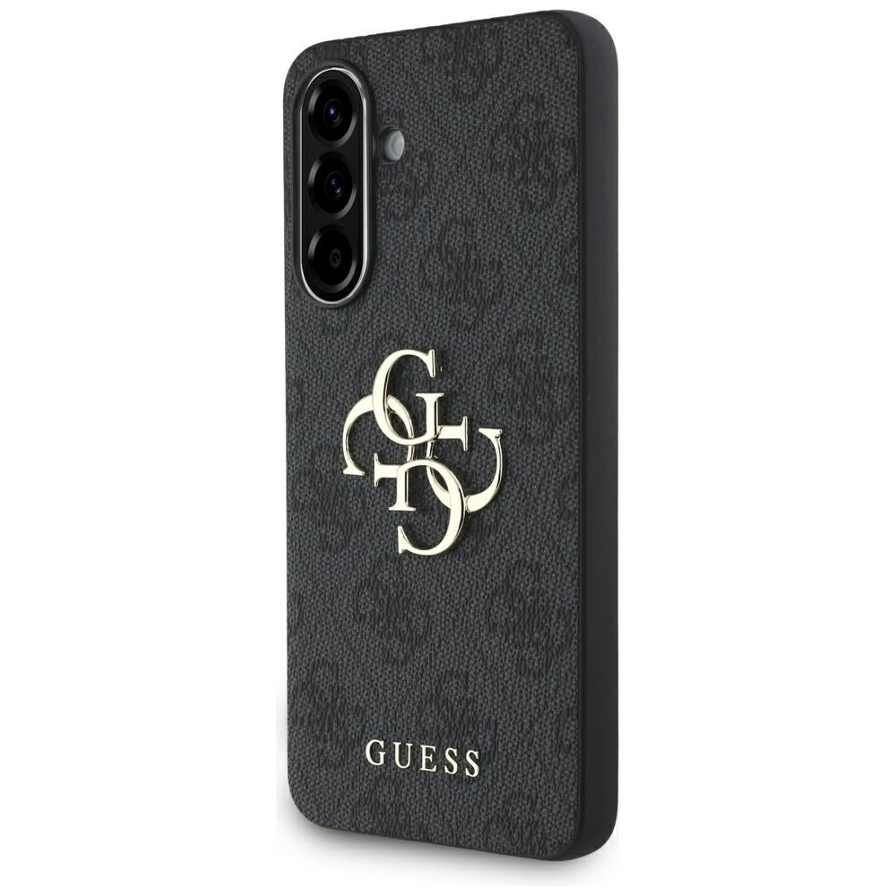 Case for Samsung Galaxy A56 A566, Guess, 4G Big Logo, Black