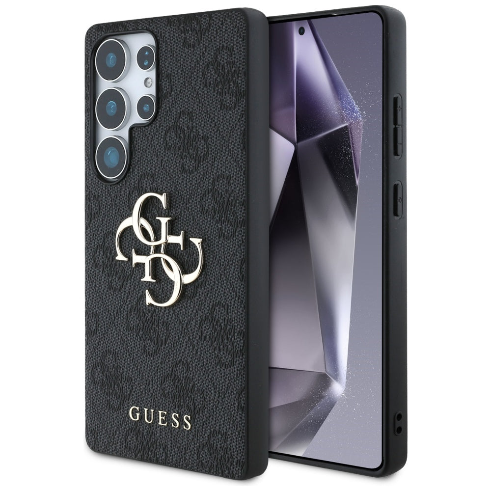 Case for Samsung Galaxy S25 Ultra S938, Guess, 4G Big Logo, Black