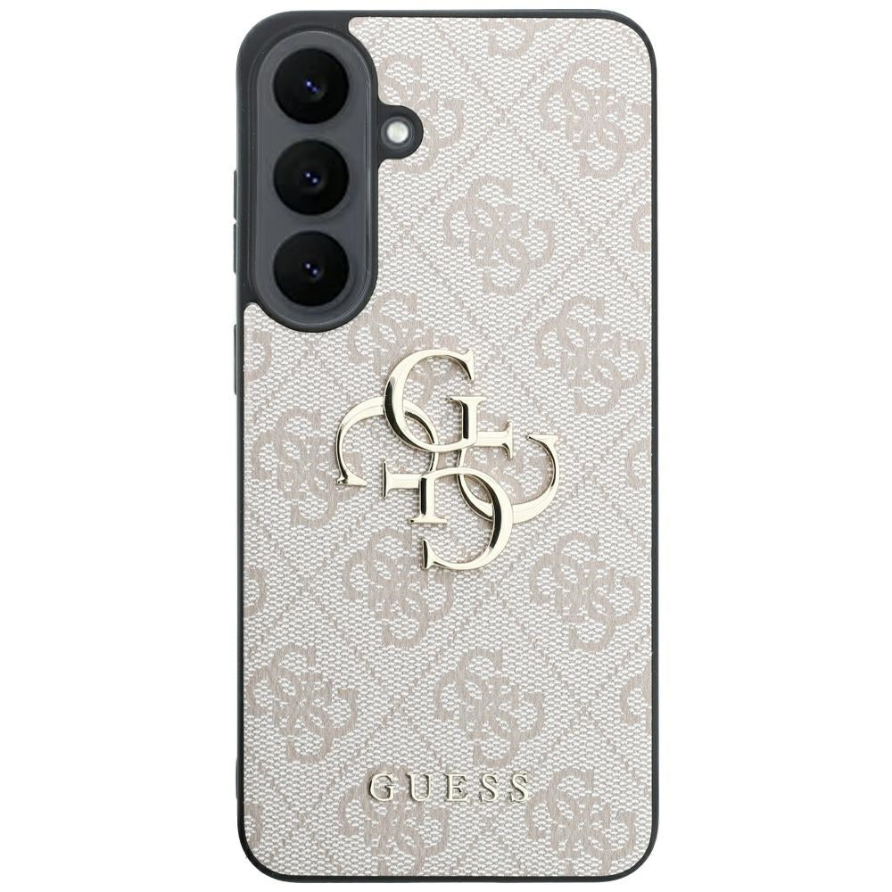 Case for Samsung Galaxy S26 FE S741, Guess, 4G Metal Logo, Pink