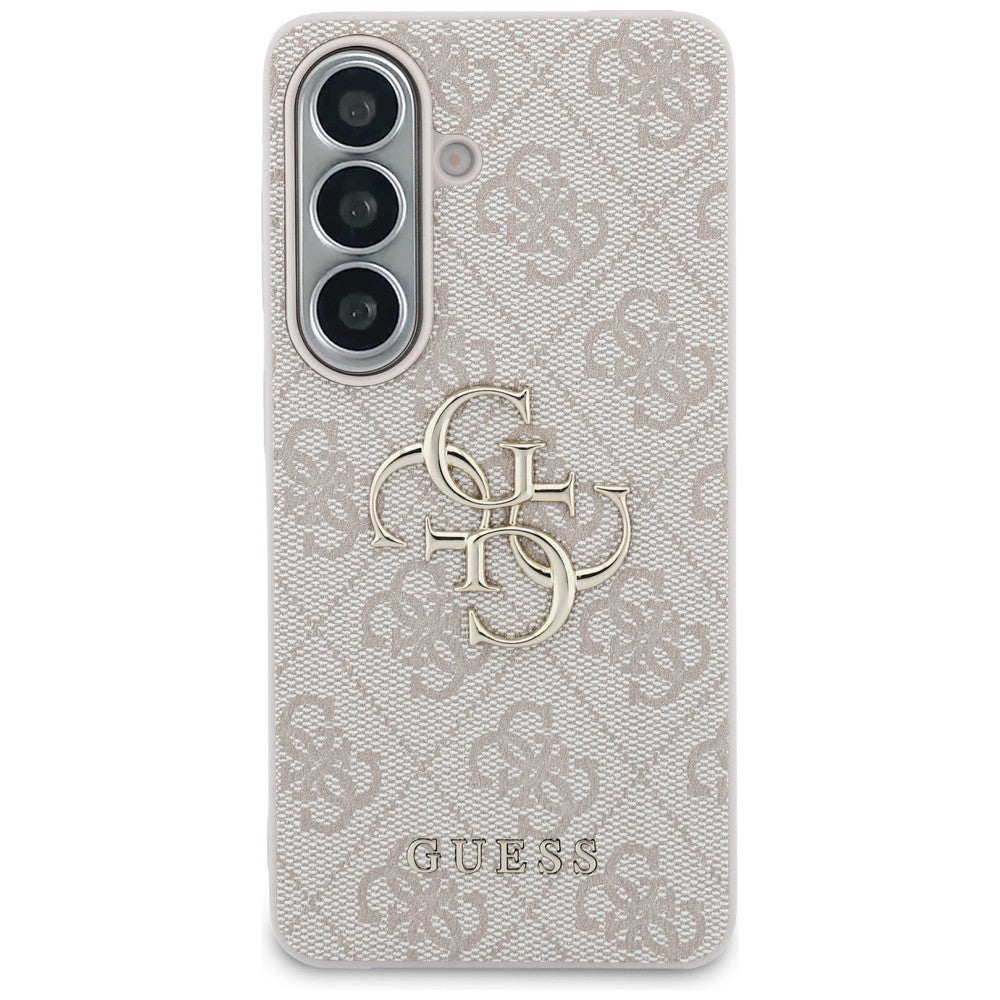 Case for Samsung Galaxy S26 Plus S947, Guess, 4G Big Logo, Pink