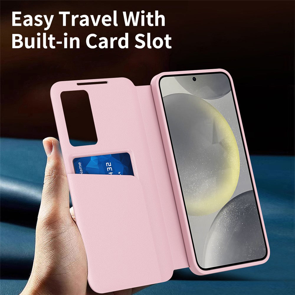Case for Samsung Galaxy S26 Plus, Techsuit, SmartView, Pink