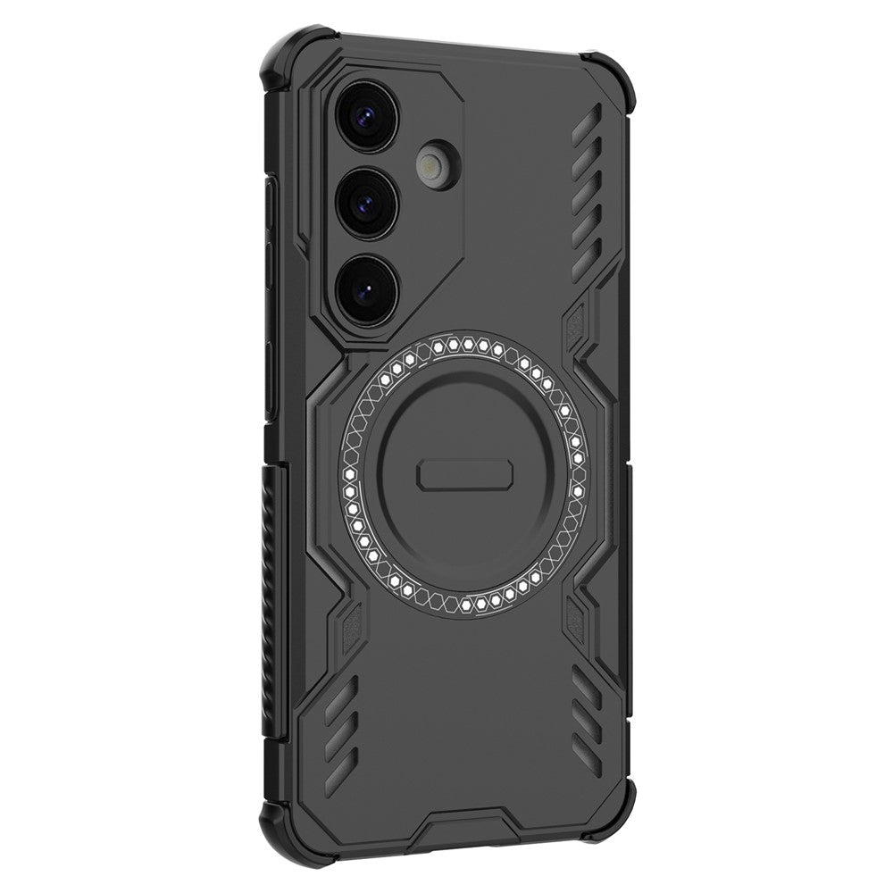 MagSafe Case for Samsung Galaxy S26 S942, Techsuit, ArmorMag, Black