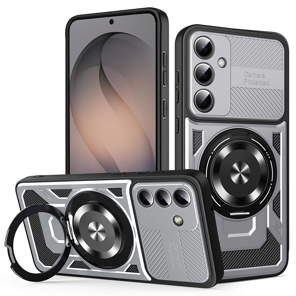 Case for Samsung Galaxy S26, Techsuit, RuggedCam, Gray