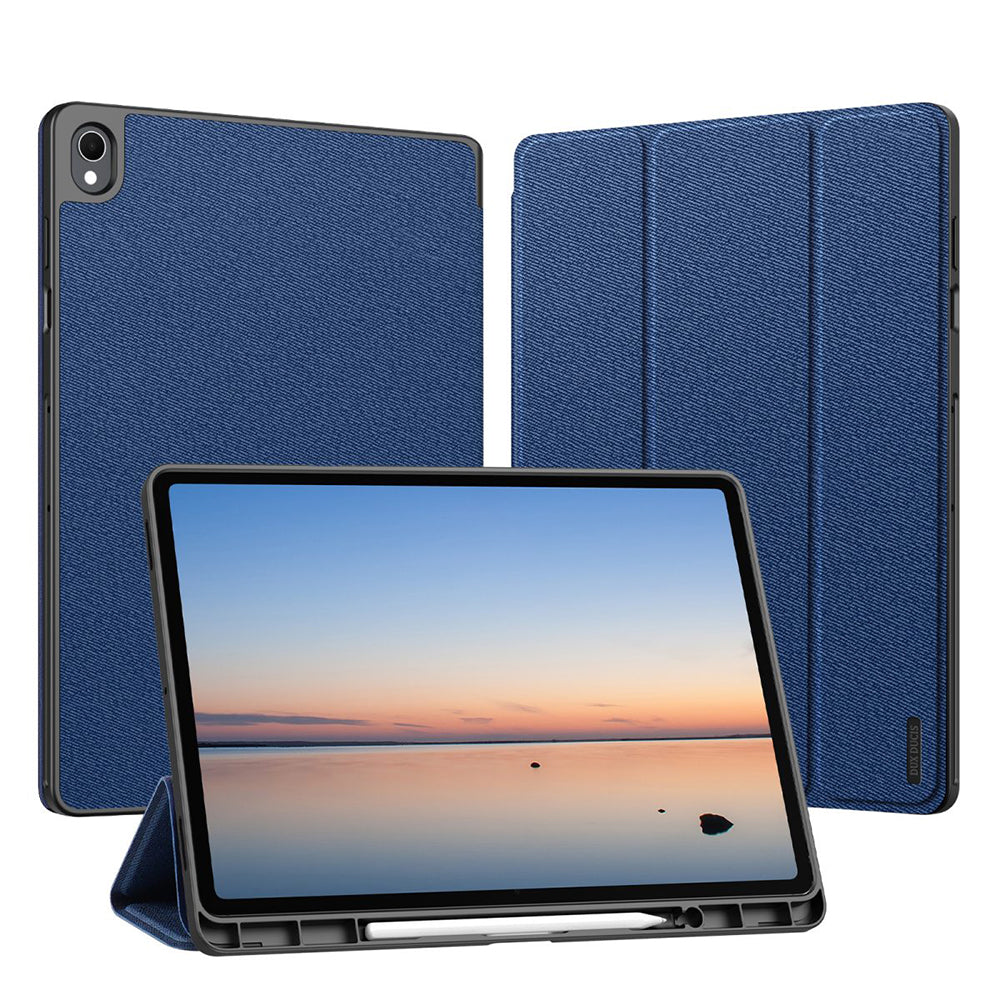 Case for Samsung Galaxy Tab S12 Plus, DUX DUCIS, Domo with Pen Holder, Blue