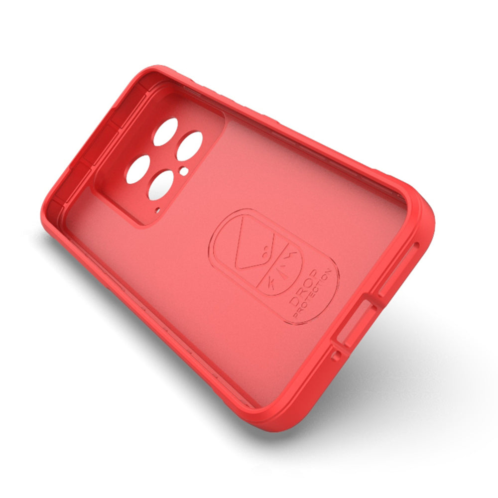 Case for Xiaomi 14, Techsuit, Magic Shield, Burgundy