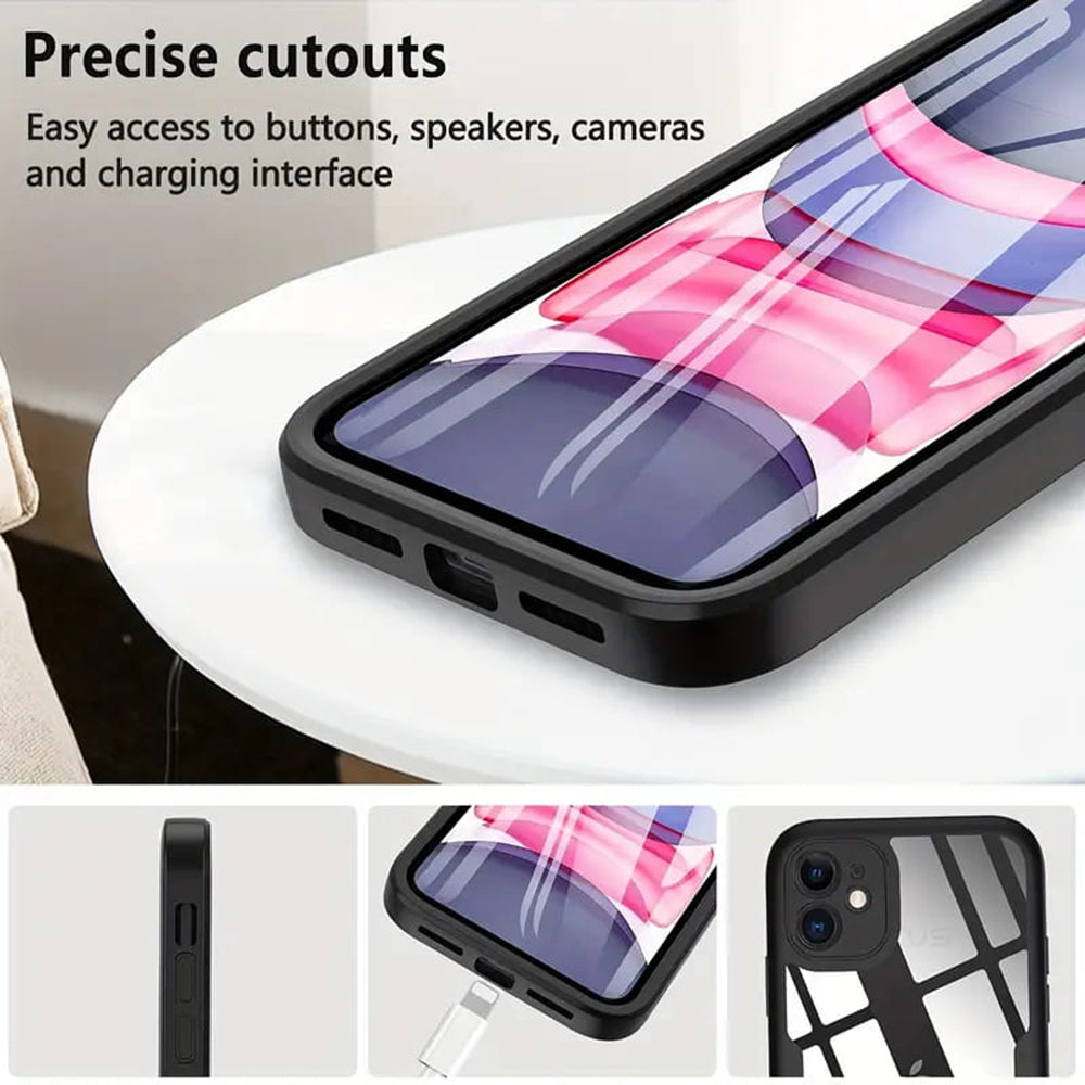 Case for Xiaomi 17, Techsuit, ColorVerse 360, Black