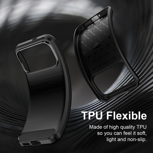 Case for Xiaomi Poco F9 Pro, Techsuit, Carbon, Black
