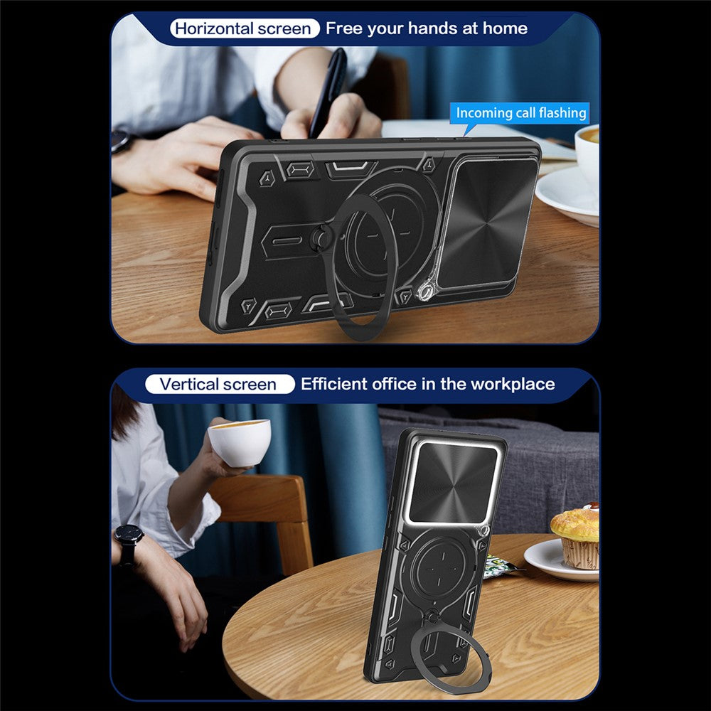Case for Xiaomi Poco M8 / Redmi Note 15 5G / Note 15 4G, Techsuit, CamGuard Pro, Blue