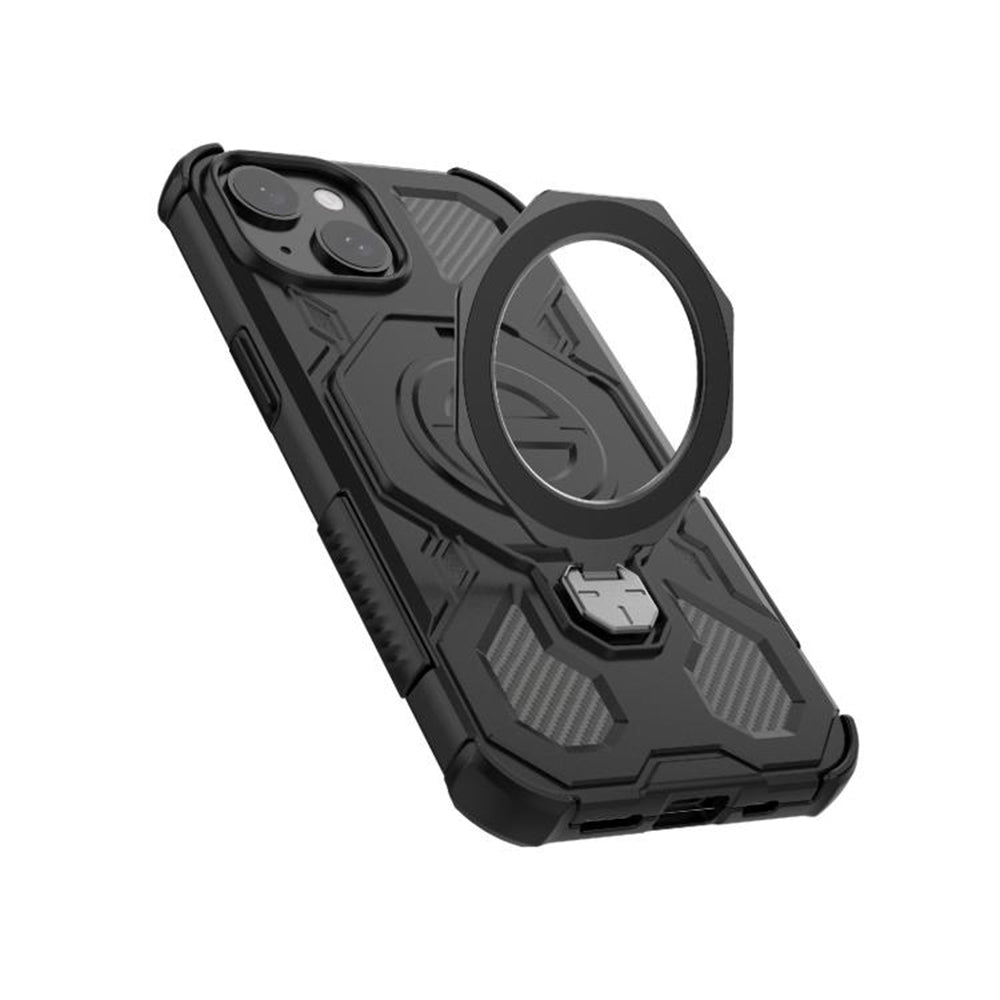 Case for Xiaomi Redmi 15 5G / 15 4G, Techsuit, Carbon Shield Pro, White