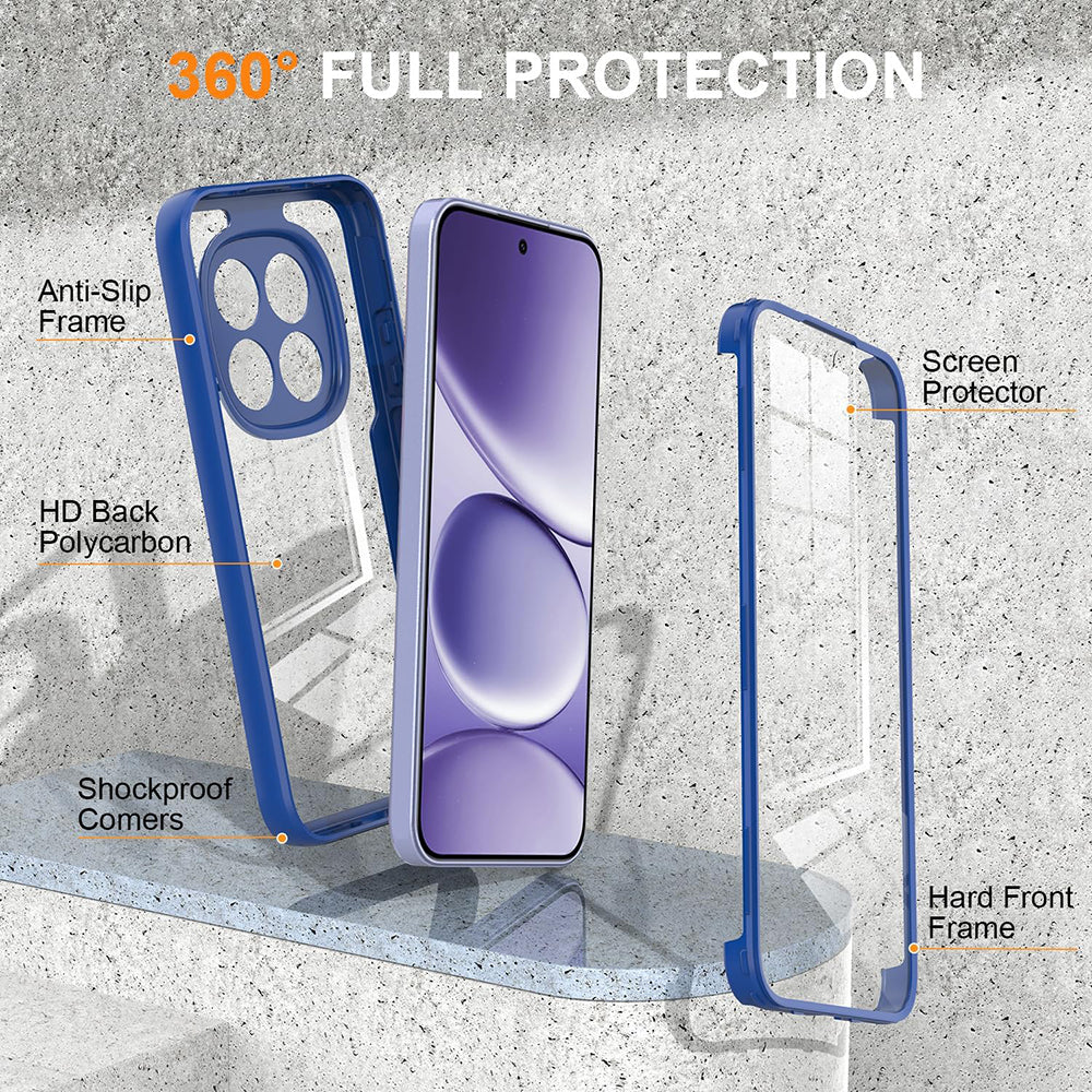Case for Xiaomi Redmi Note 15 Pro 5G, Techsuit, ColorVerse 360, Blue