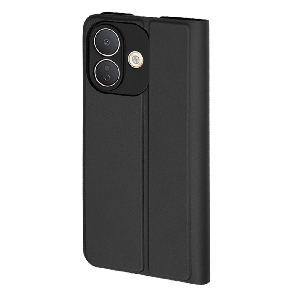 Case for Xiaomi Redmi Note 17 Pro, Techsuit, Magskin Book, Black