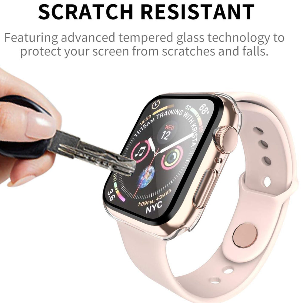 Techsuit Defense360 Pro Case for Apple Watch 42mm Series, Transparent