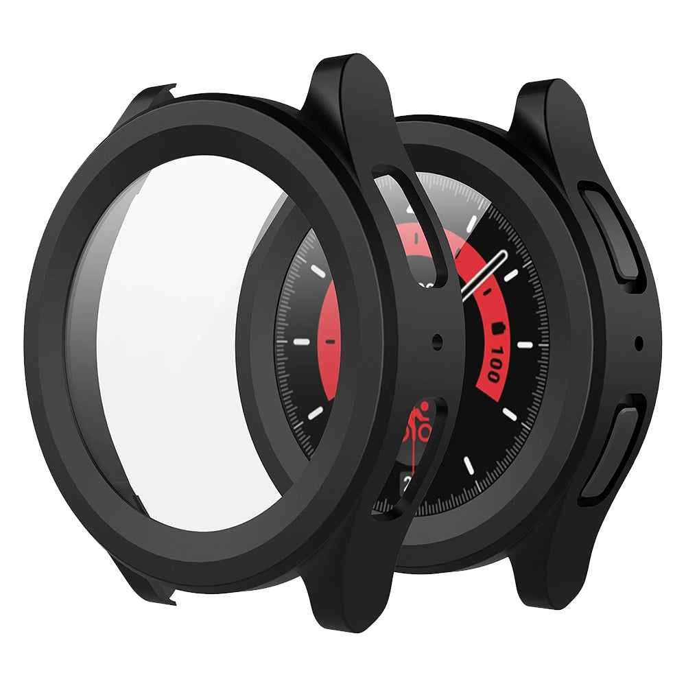 Techsuit Defense360 Pro Case for Samsung Galaxy Watch5 Pro 45mm, Black