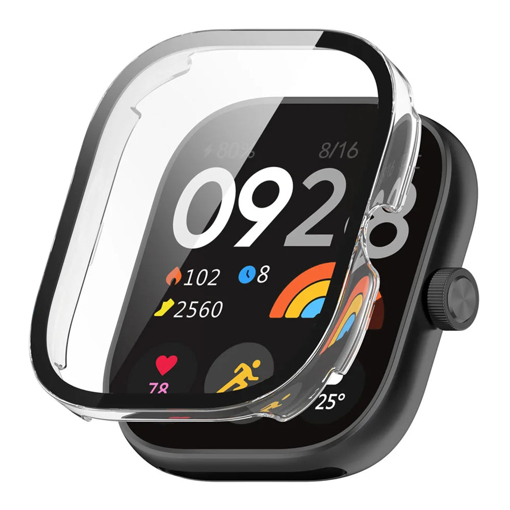 Techsuit Defense360 Pro Case for Xiaomi Redmi Watch 4, Transparent