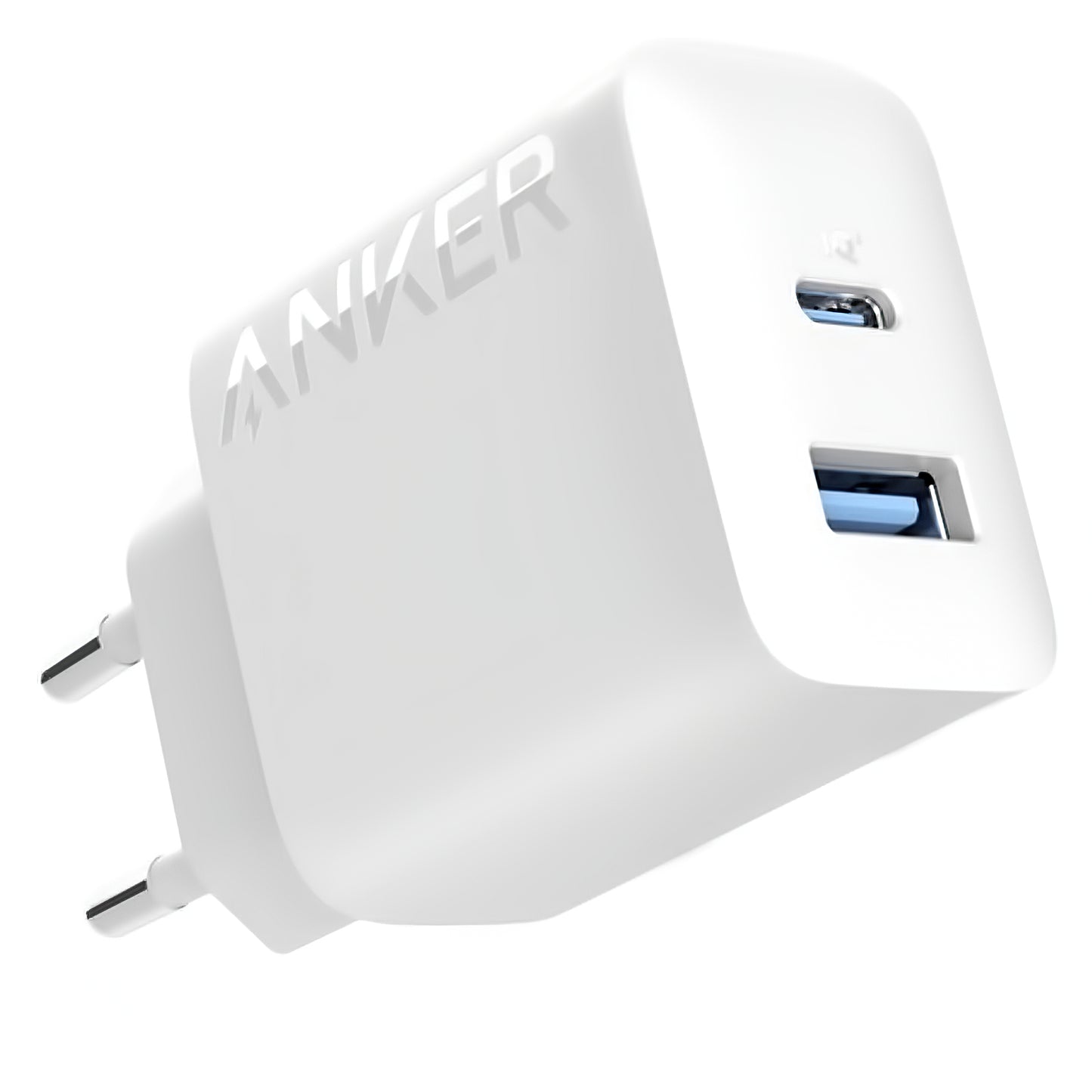 Anker 312 Network Charger, 20W, 3A, 1 x USB-A - 1 x USB-C, White A2348G21