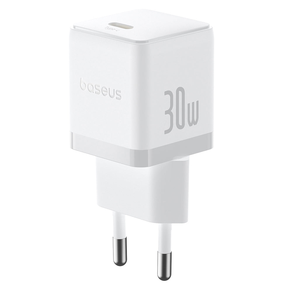 Baseus Palm Network Charger, 30W, 3A, 1 x USB-C, White P10111605213-00