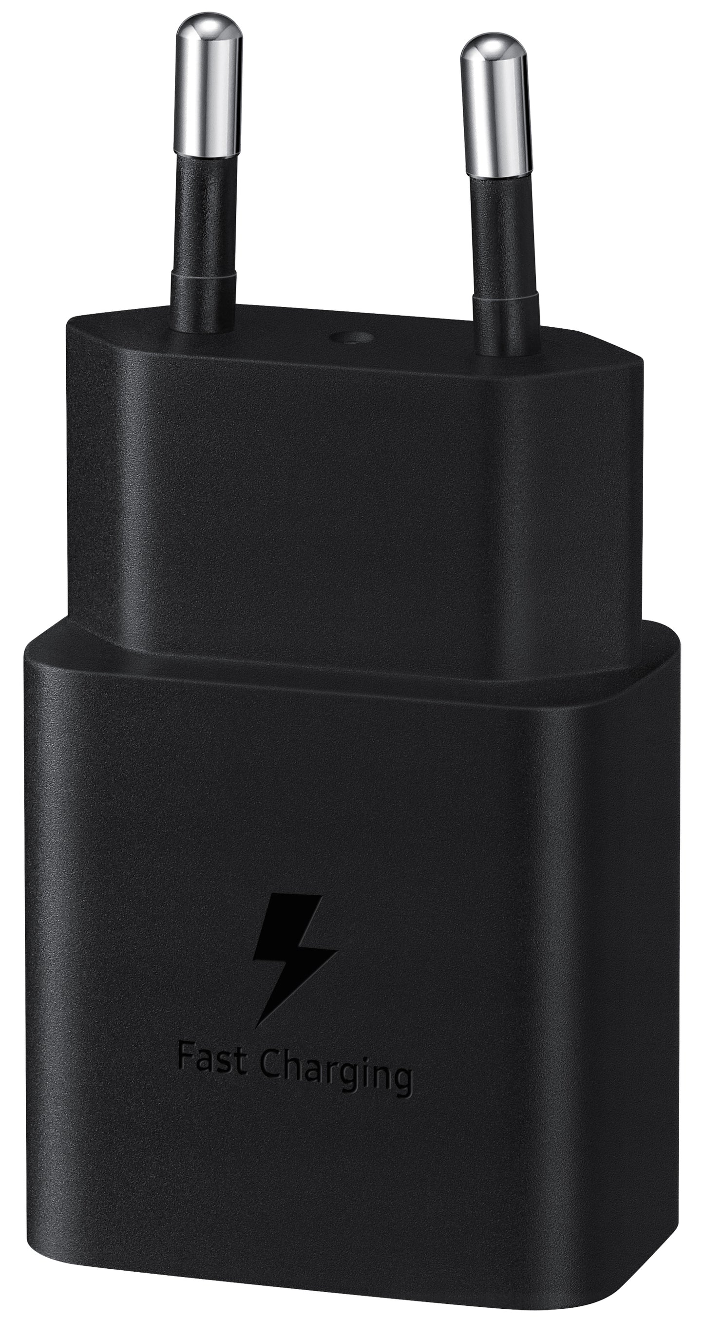 Samsung USB-C Network Charger with USB-C Cable, 15W, 2A, 1 x USB-C, Black EP-T1510XBEGEU