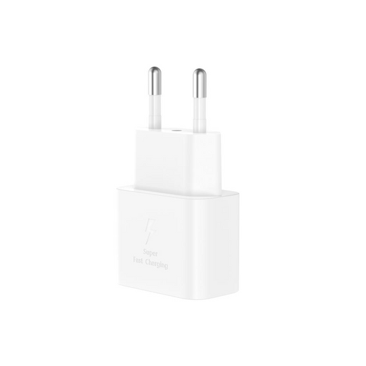 Network Charger with USB-C Cable XO Design L167, 25W, 3A, 1 x USB-C, White