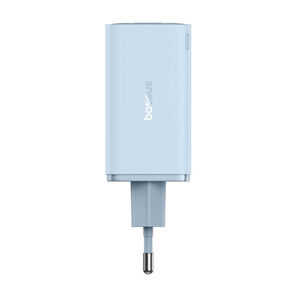 Baseus GaN6 Pro USB-C Network Charger with Cable, 65W, 3.25A, 2 x USB-A - 2 x USB-C, Blue E0121D00