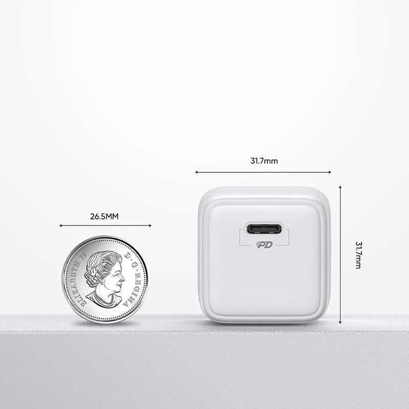 Joyroom L-P251 Network Charger, 25W, 3A, 1 x USB-C, White