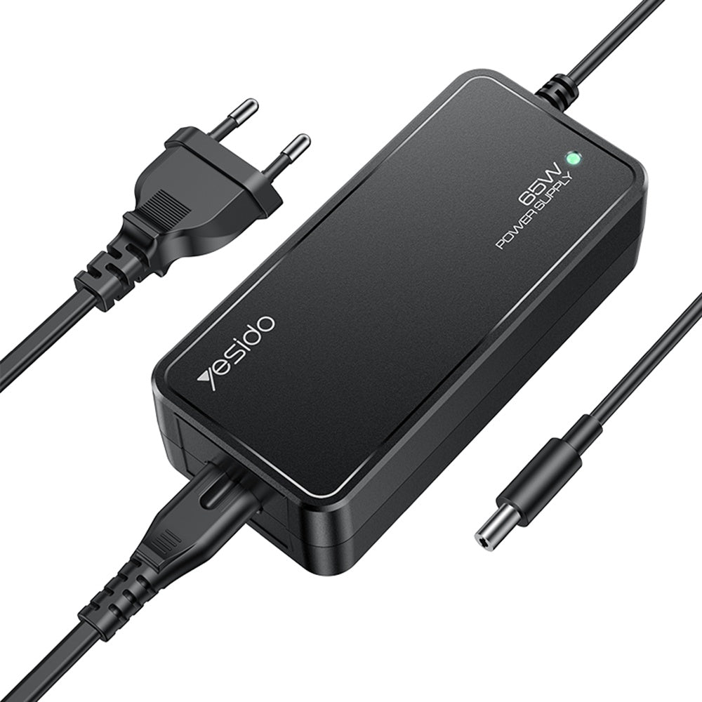 Yesido CG11E Charger, 65W, Universal, Black
