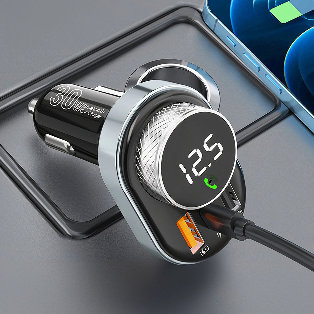 Proove Bluetooth FM Modulator, 2 x USB-A - 1 x USB-C - 1 x microSD FMSL30110001