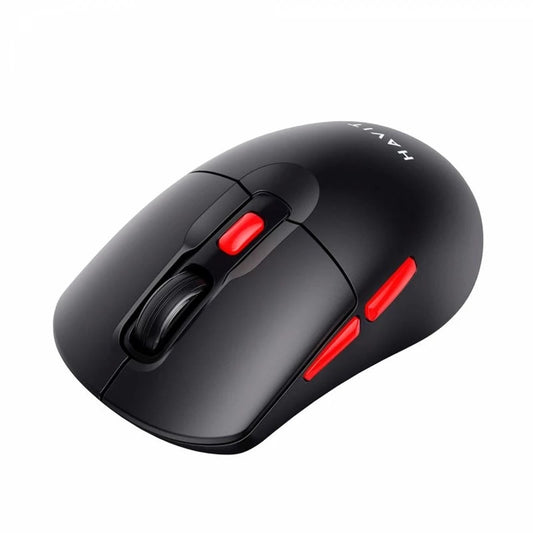 HAVIT MS59WB Wireless Mouse, 800DPI - 1600DPI, Black Red