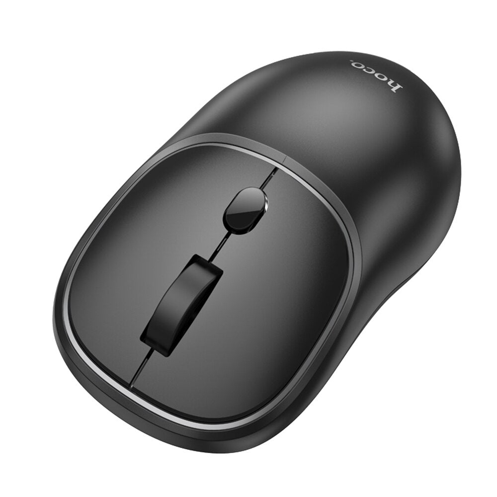 HOCO GM25 Wireless Mouse, 1600DPI, BT / Wi-Fi, Black