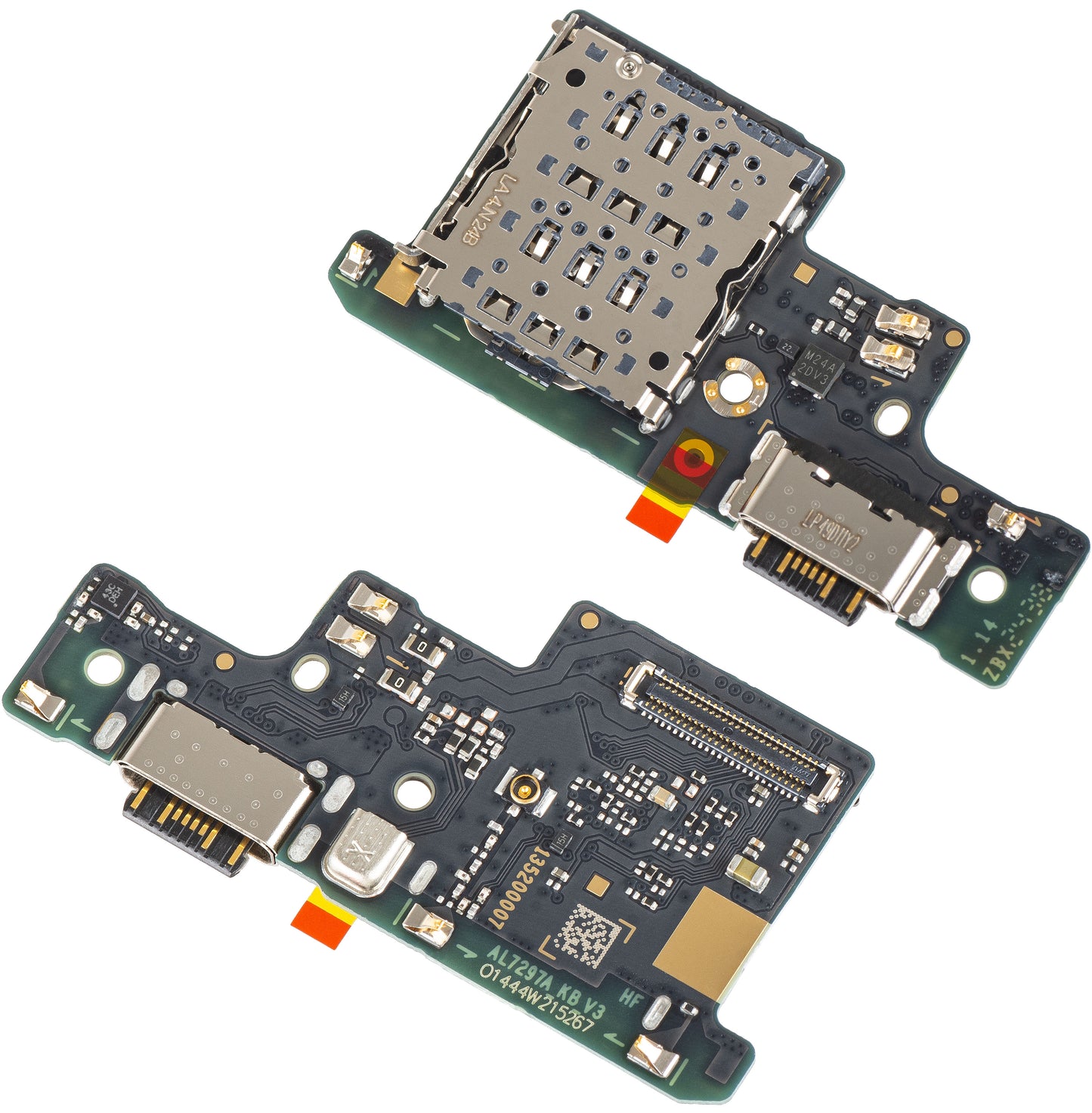 Charging Connector Board - Microphone - SIM Reader Module Xiaomi Redmi Note 14 4G, Service Pack 560002000O700