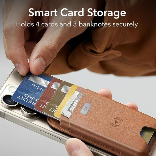 Magsafe Wallet, ESR, Classic Geo, Brown