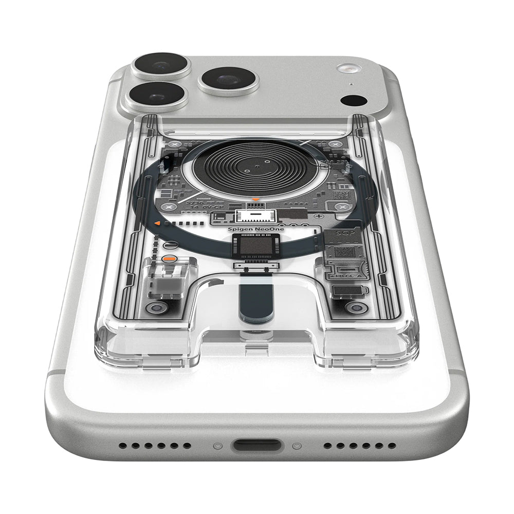 MagSafe Wallet, Spigen, Ultra Hybrid Zero One, Transparent AFA11403