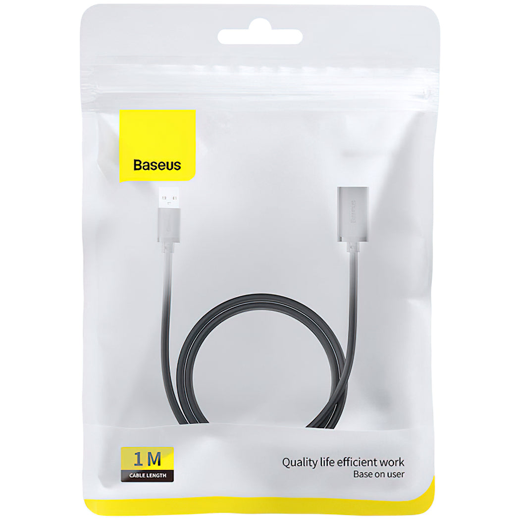 Baseus AirJoy Series USB 3.0 Extension, 1m, Black B00631103111-00