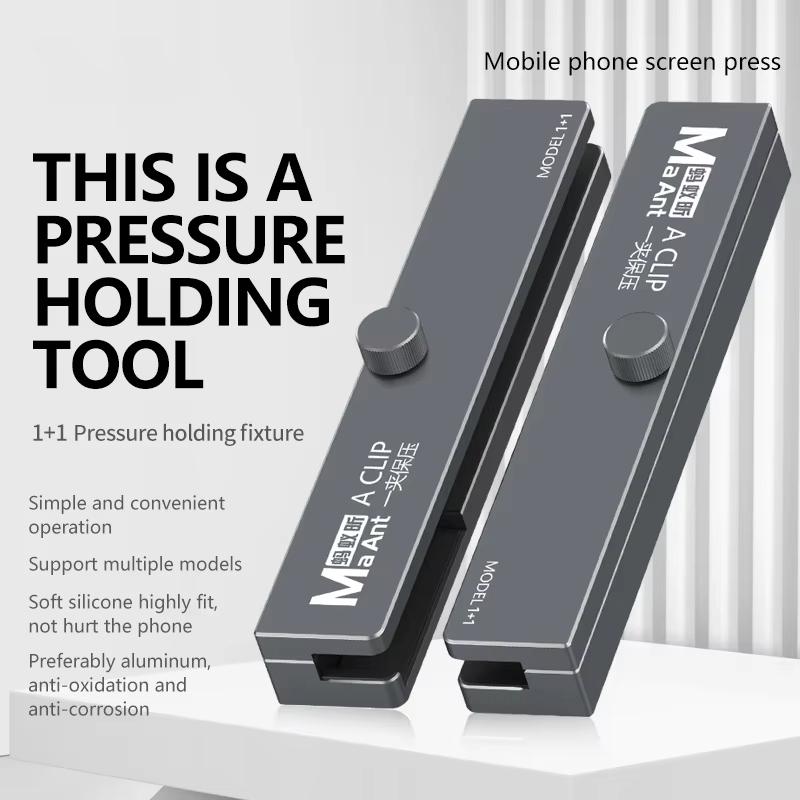 MaAnt A Clip Press, Set of 2 Pieces, Grey