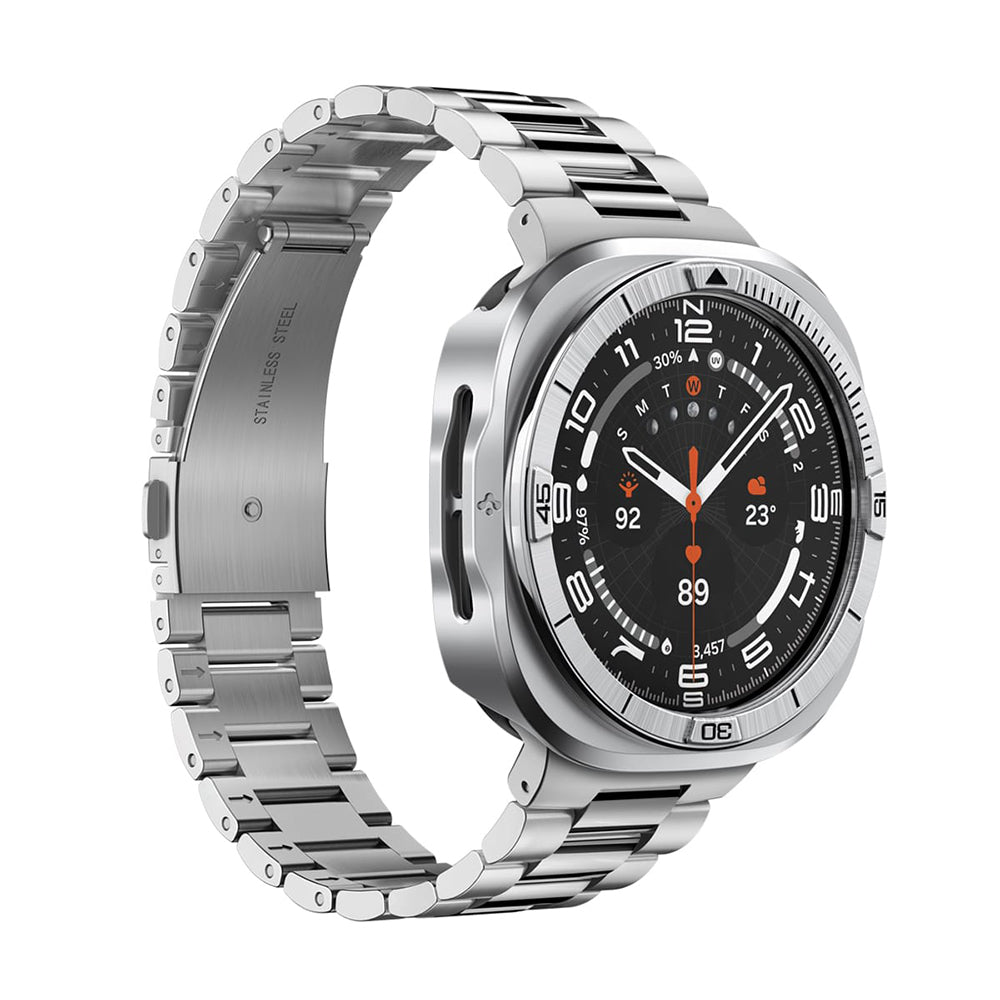 Spigen Tune Pro Pilot Protective Frame for Samsung Galaxy Watch Ultra2, Silver ACS11618